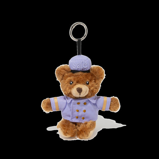 The Bellhop Bear Keychain
